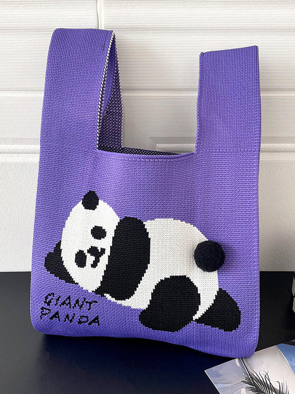 Bolsos estampados animales Accesorios Bolso tejido 