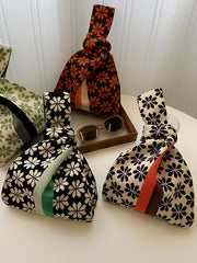 Floral Bags Accessories Woven Handbag