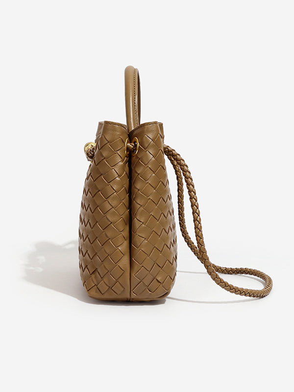 Split-Joint Woven Bags Crossbody Bags