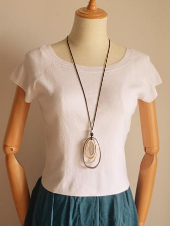 Multilayer Circle Long Necklace