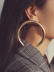 Original Statement Punk Geometric Earrings