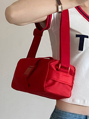 Accesorios casuales de bolsos deportivos de color sólido 