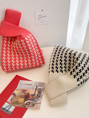 Houndstooth Bags Handbags