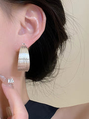 Solid Color Earrings Accessories